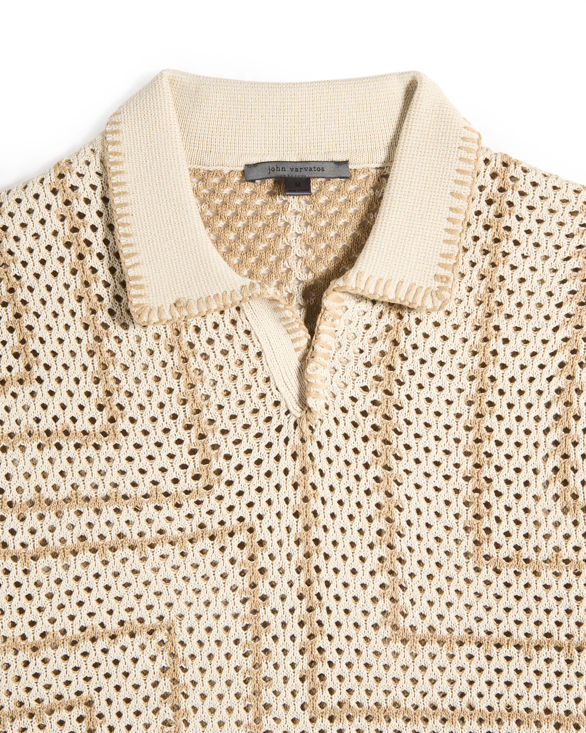 Lloys Ss Crochet Polo - Image 2