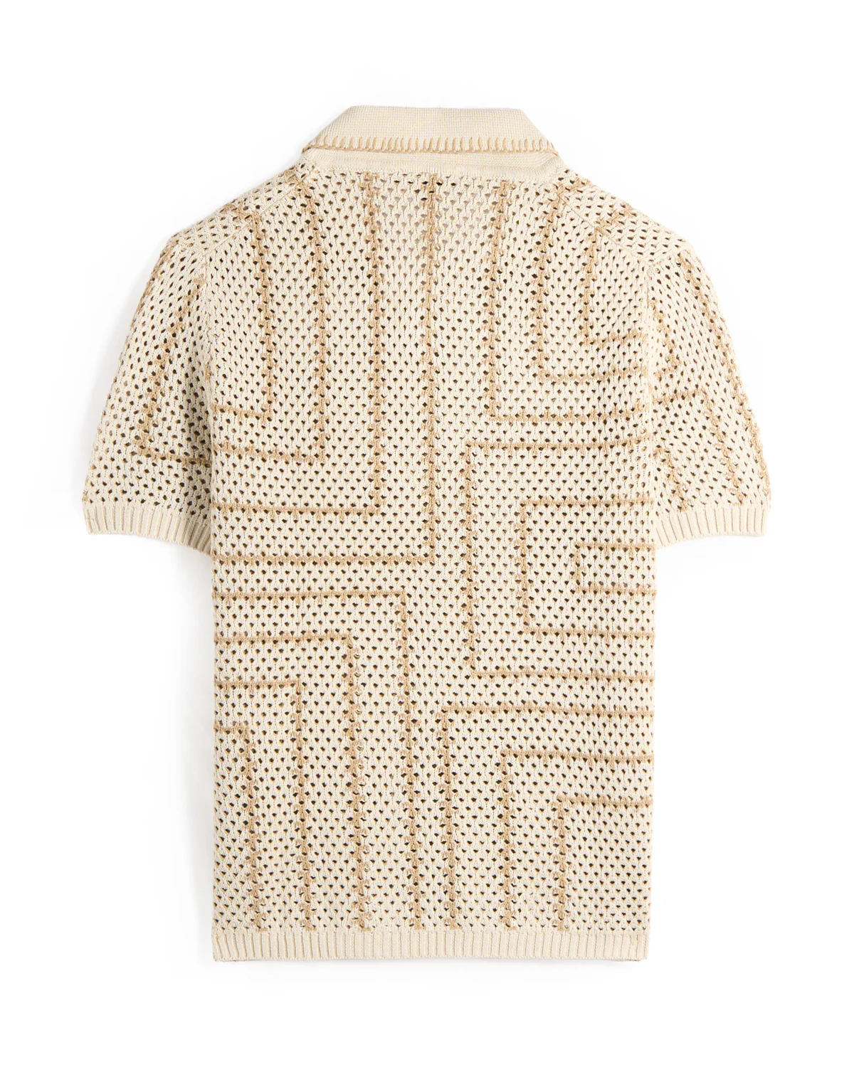 Lloys Ss Crochet Polo - Image 3