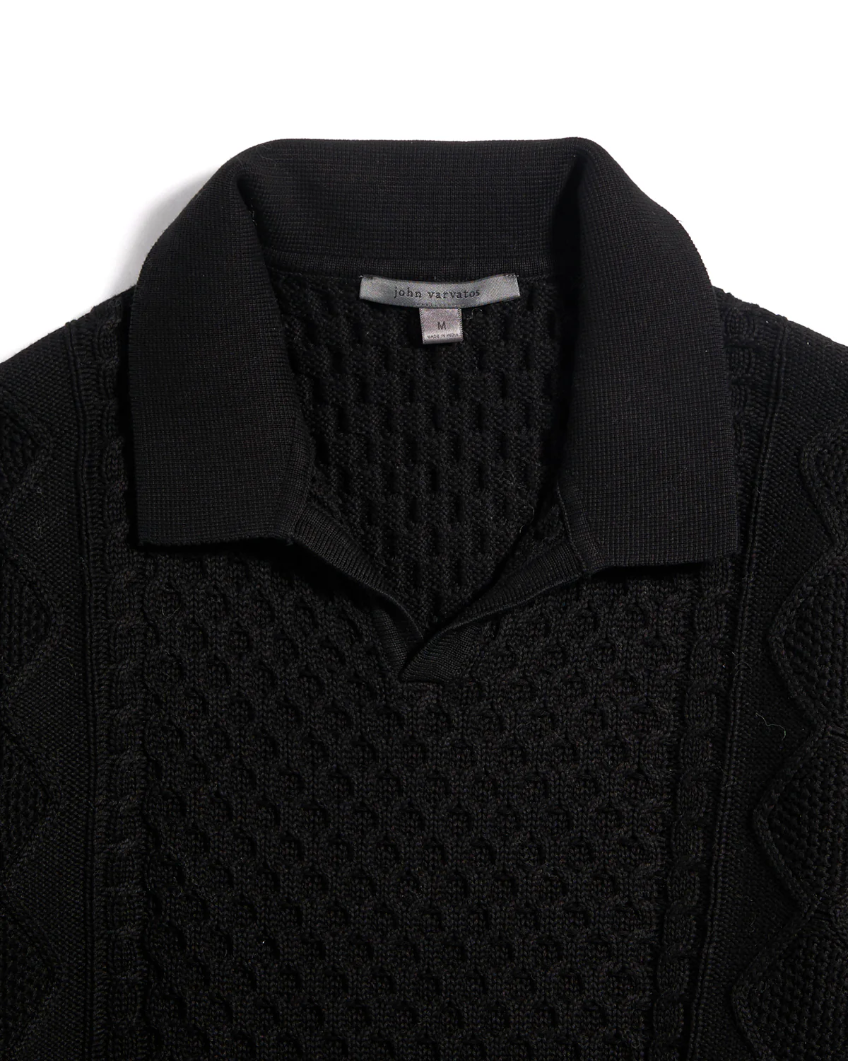 Ls Johnny Collar Cable Polo - Image 5