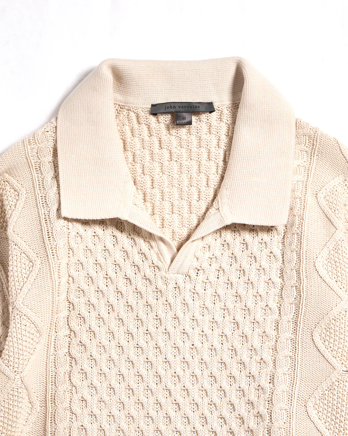 Ls Johnny Collar Cable Polo - Image 5