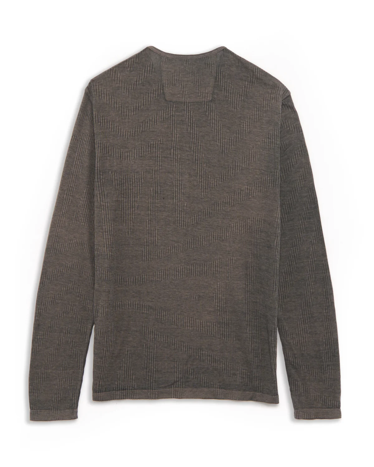 Ls Ribbed Burnout Henley W Logo - Image 3