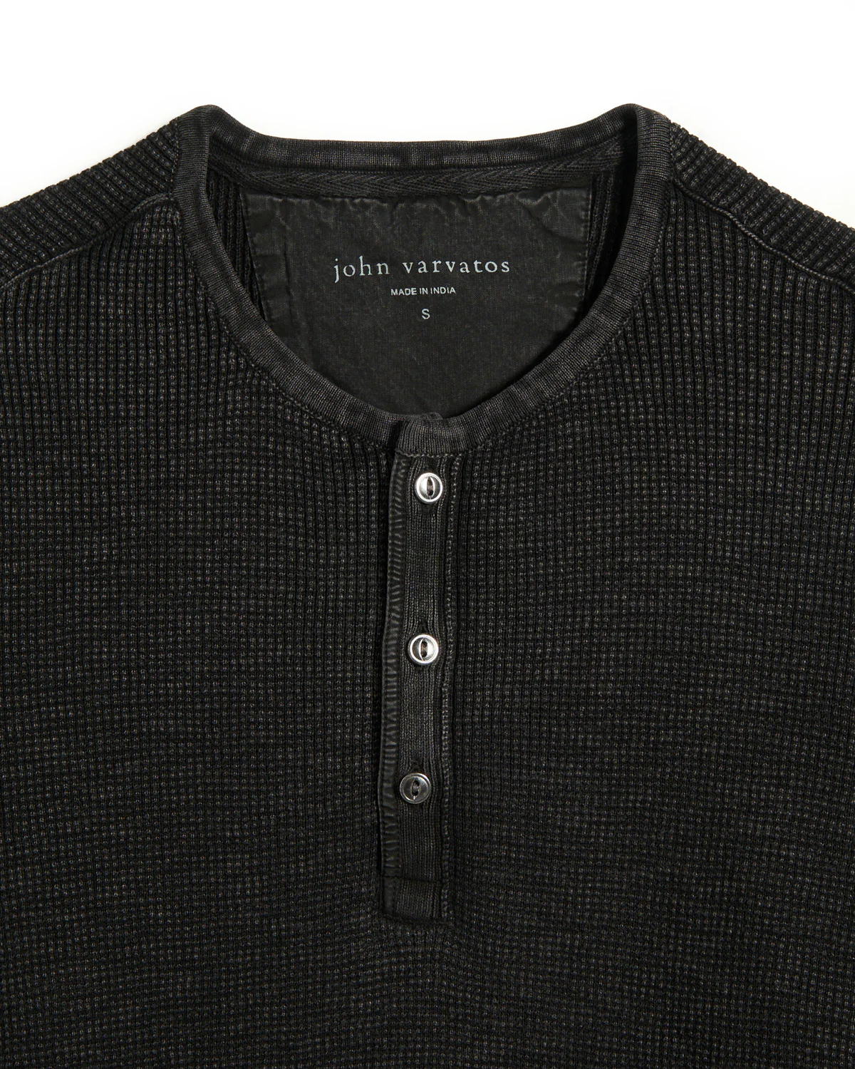 Mephis Waffle Henley - Image 2