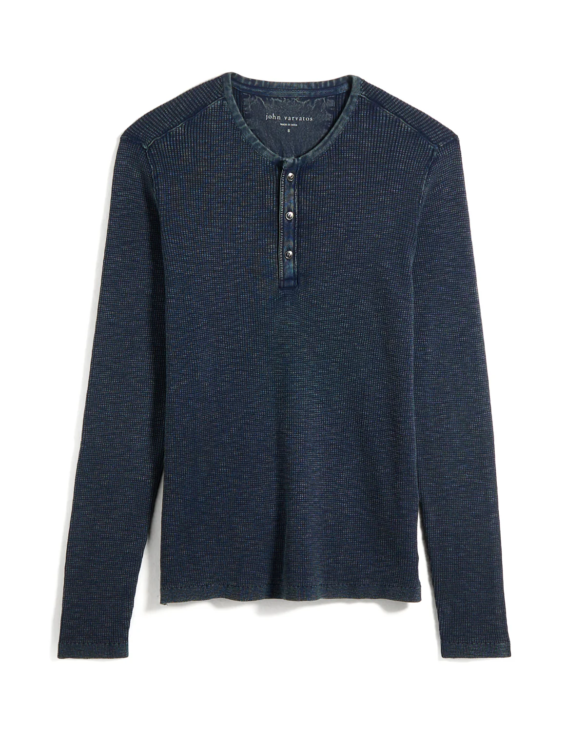 Mephis Waffle Henley