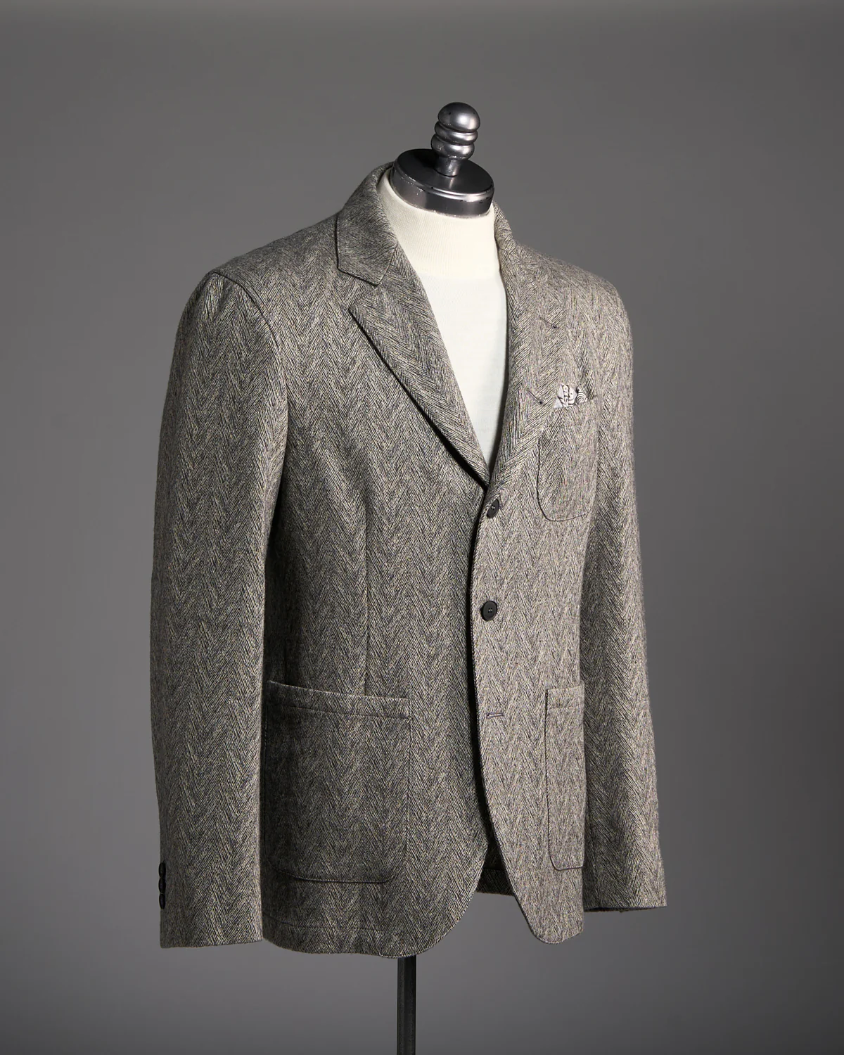 Notch Lapel Multi Patch Pkts Jacket