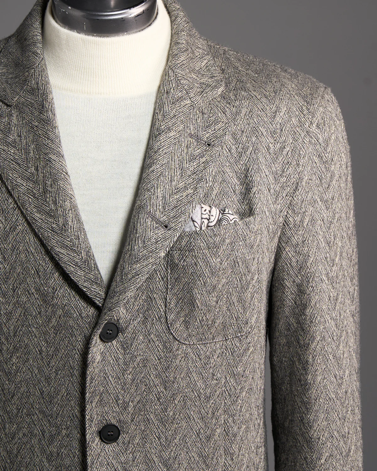 Notch Lapel Multi Patch Pkts Jacket - Image 2