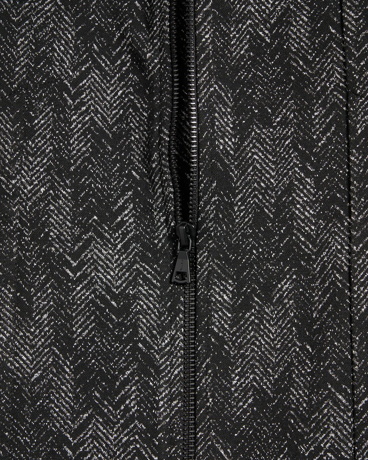 Variegated Herringbone Fleece Lined Jacket - Image 5