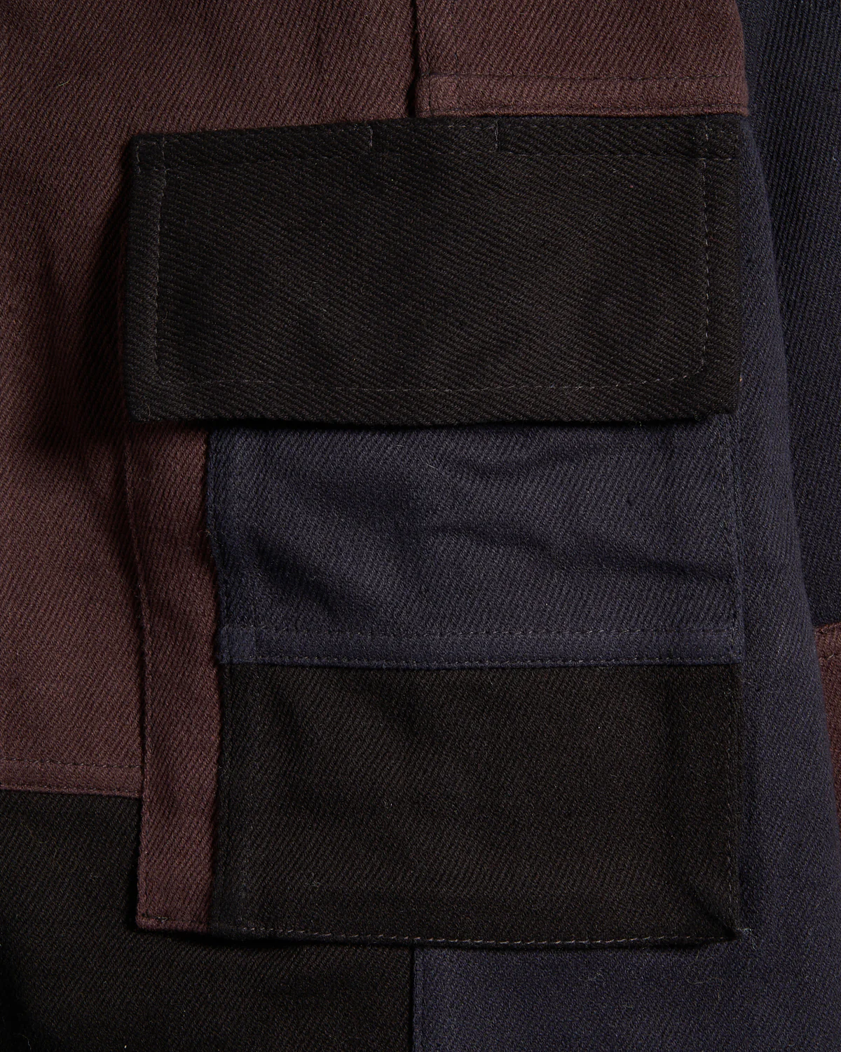 Alfred Handloom Cotton Patchwork Jacket - Image 7