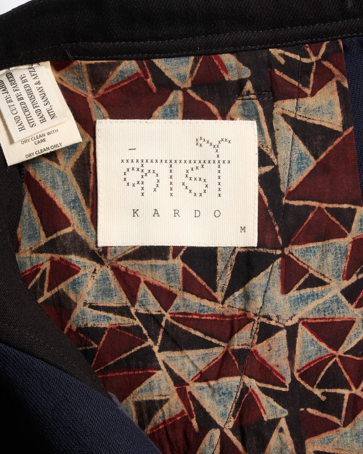 Ally Handloom Cotton Patchwork Trousers - Image 10
