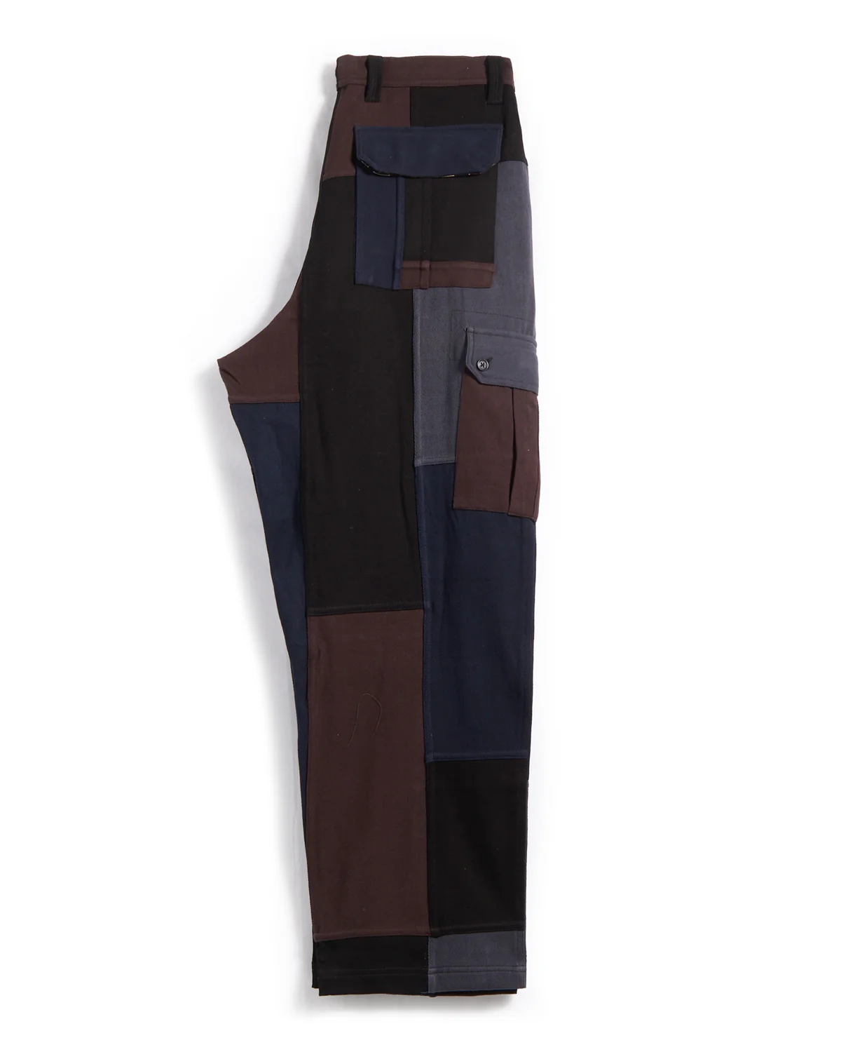 Ally Handloom Cotton Patchwork Trousers - Image 6