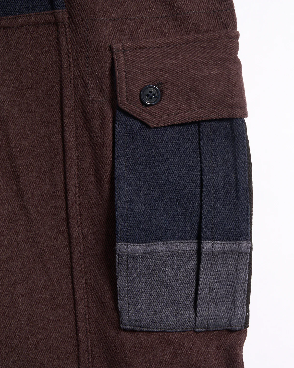 Ally Handloom Cotton Patchwork Trousers - Image 9