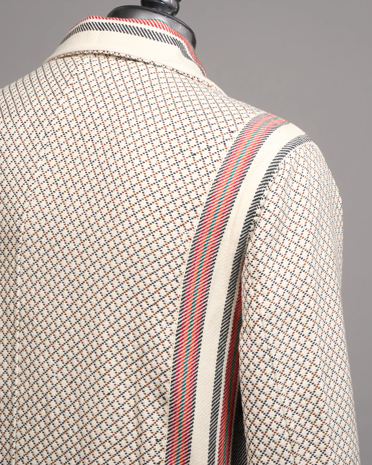 Amardeep Handloom Jacket In Natural - Image 4