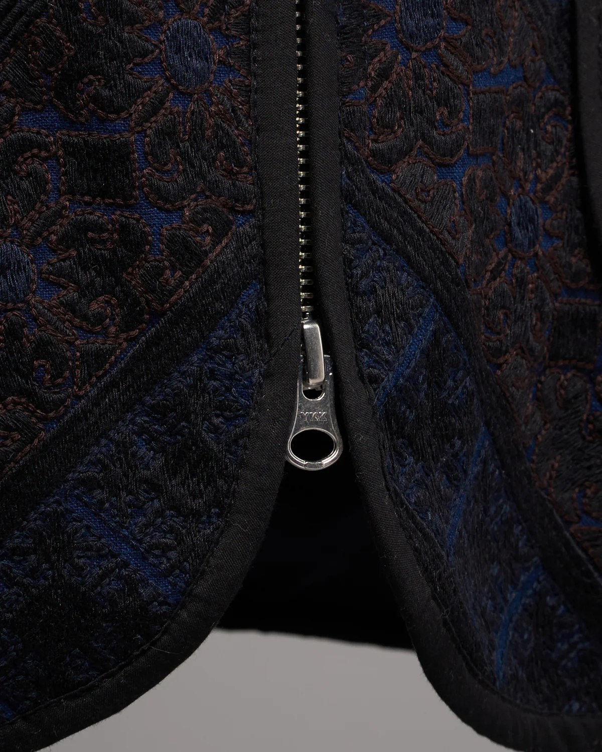 Amardeep Indigo Khadi Cotton Jacket - Image 5