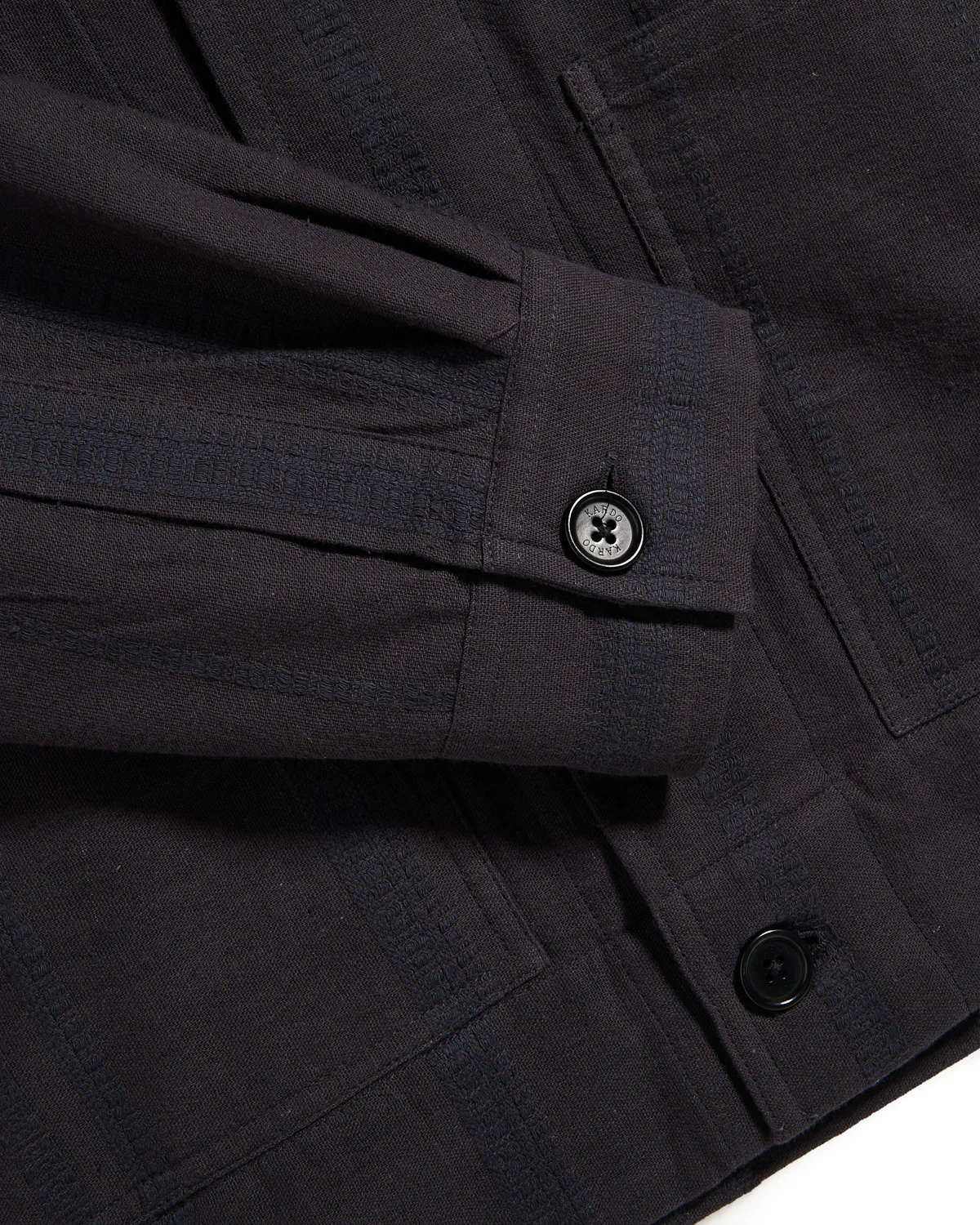 Bodhi Handloom Extra Weft Relaxed Jacket - Image 4