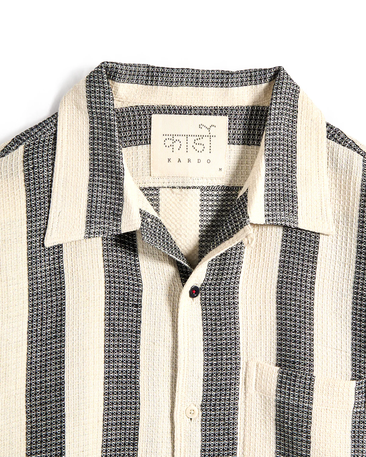 Chintan Handwoven Bold Stripe Shirt - Image 2