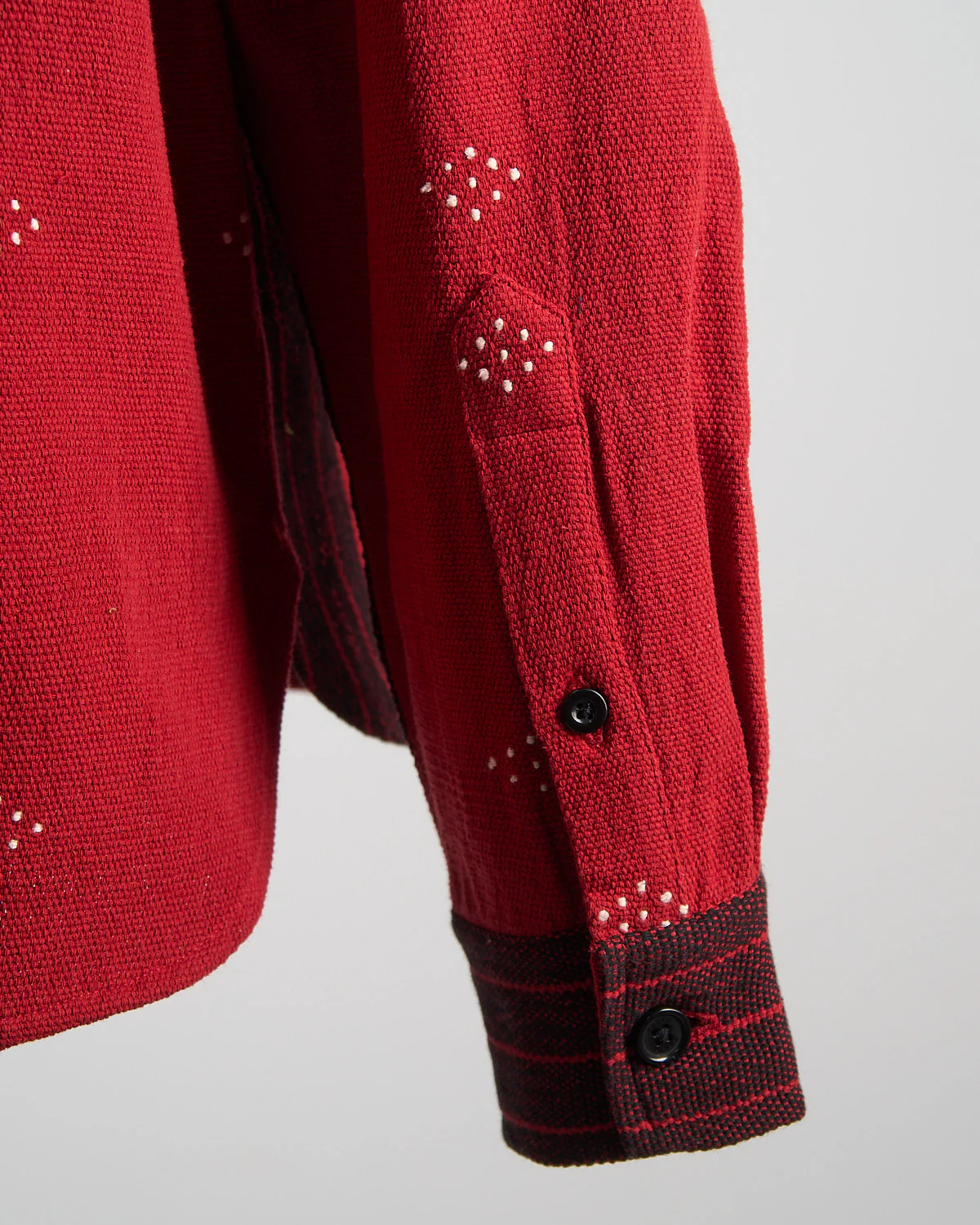 Relaxed Fit Handloom Cotton 'Luis' Artisan Overshirt - Image 10