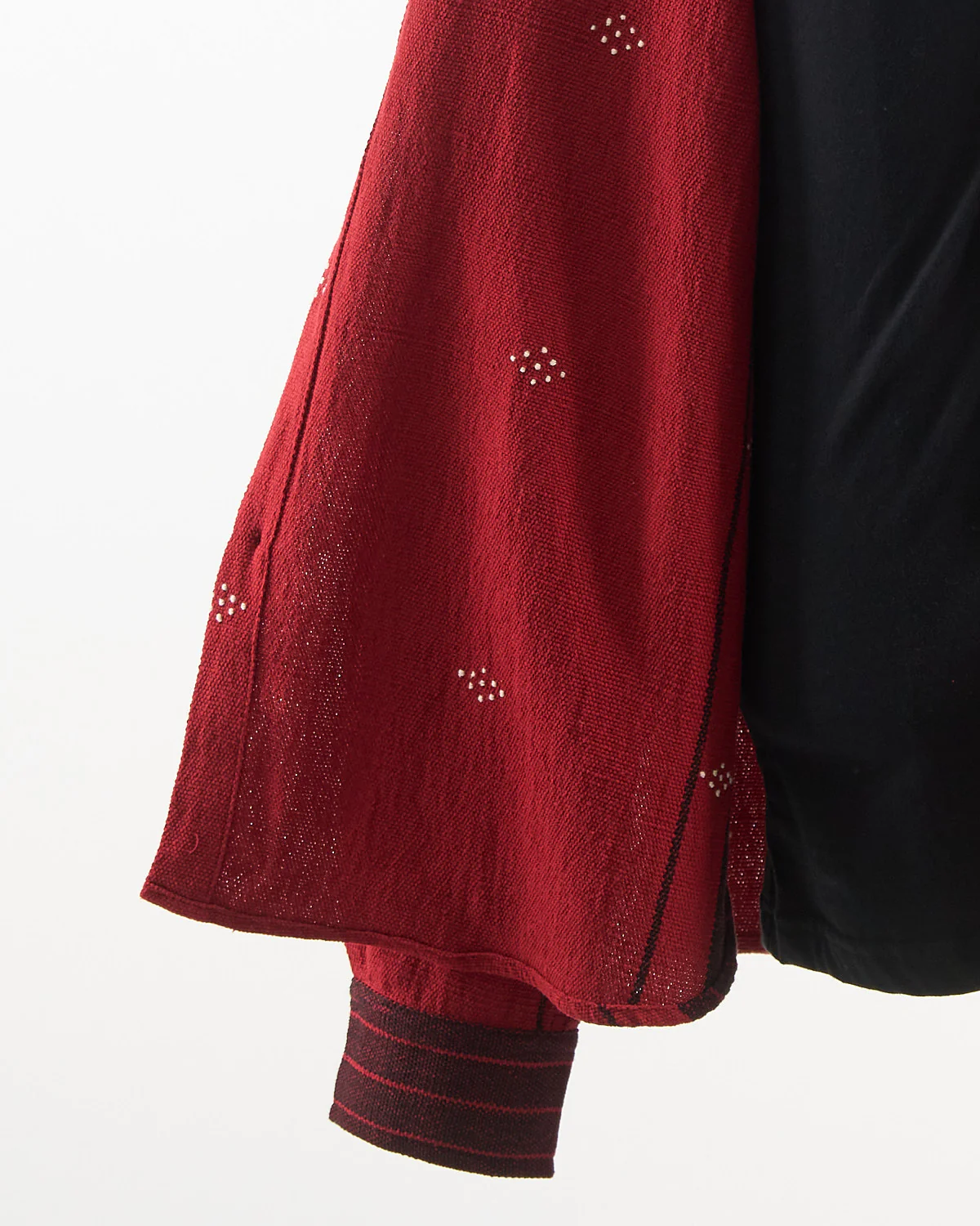 Relaxed Fit Handloom Cotton 'Luis' Artisan Overshirt - Image 11