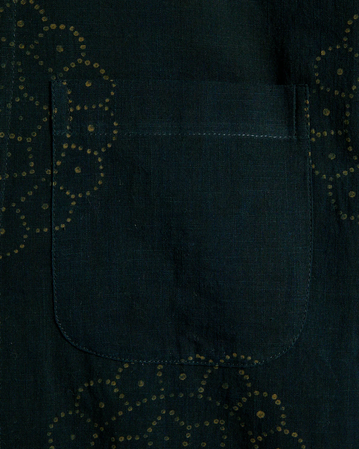 Ronen Mandala Motif Hand Block Print Shirt - Image 5