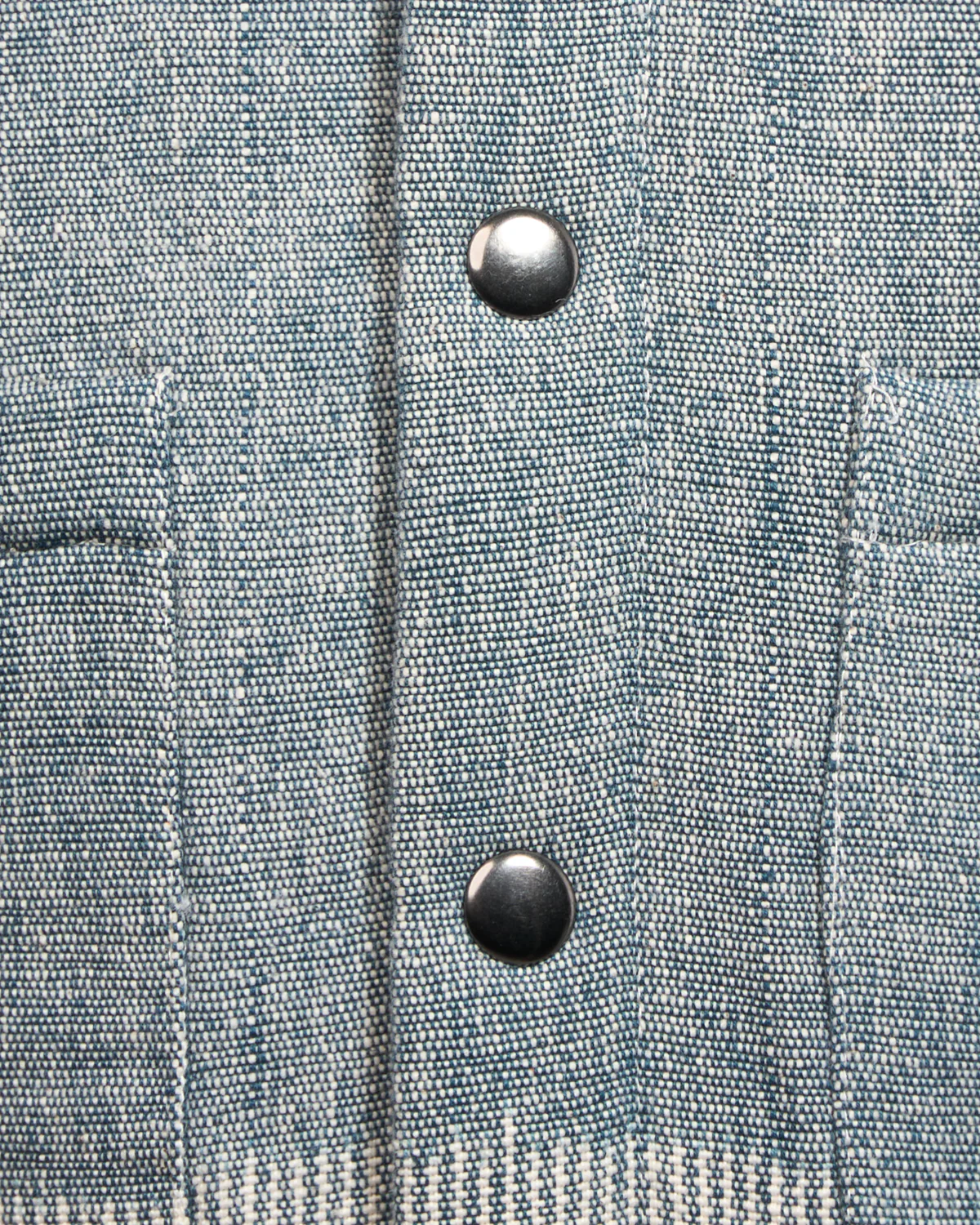 Woody Handloom Cotton Jacket In Off White & Grey - Image 6