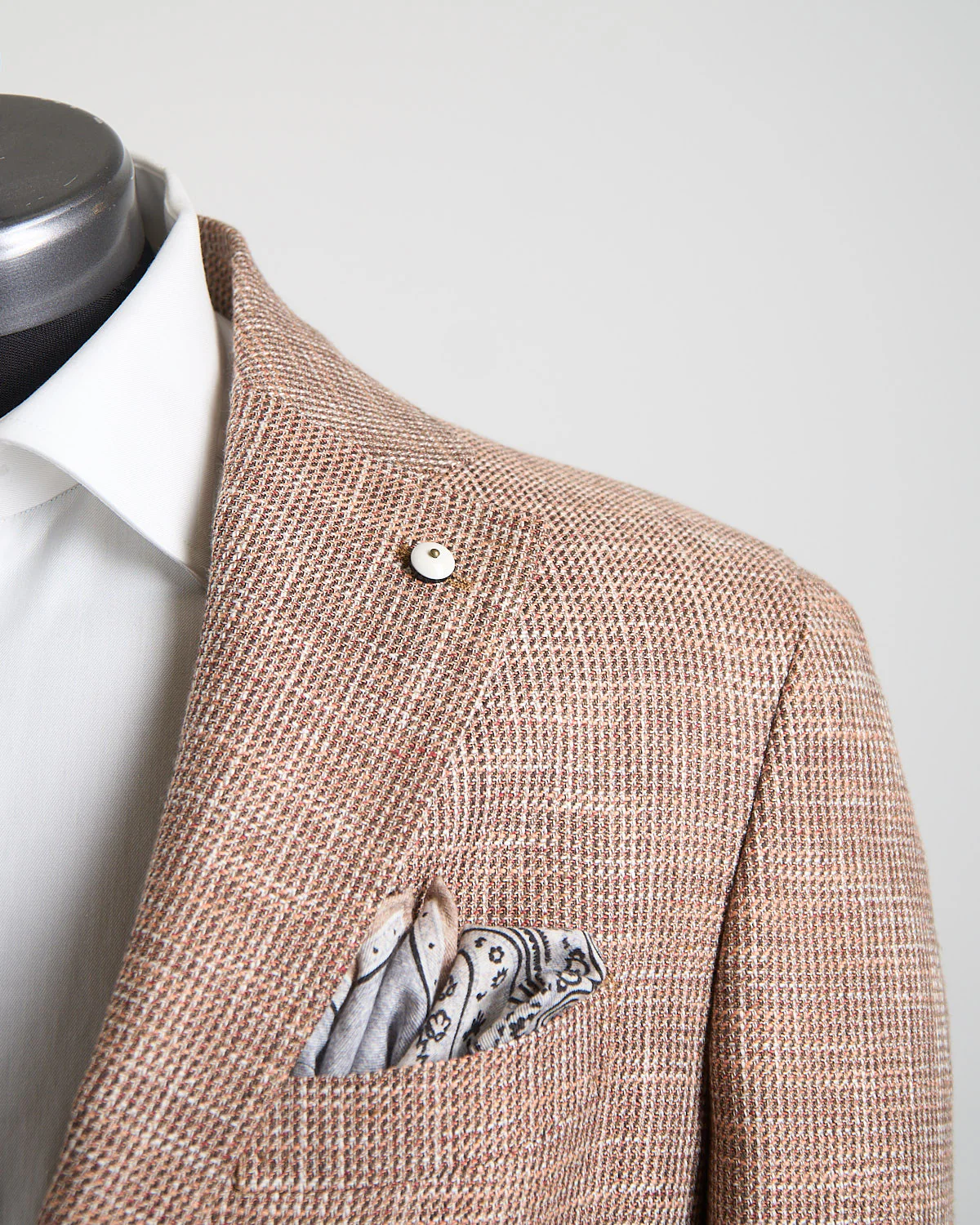 Cotton Linen & Wool Summer Textured Soft Jacket - Image 2