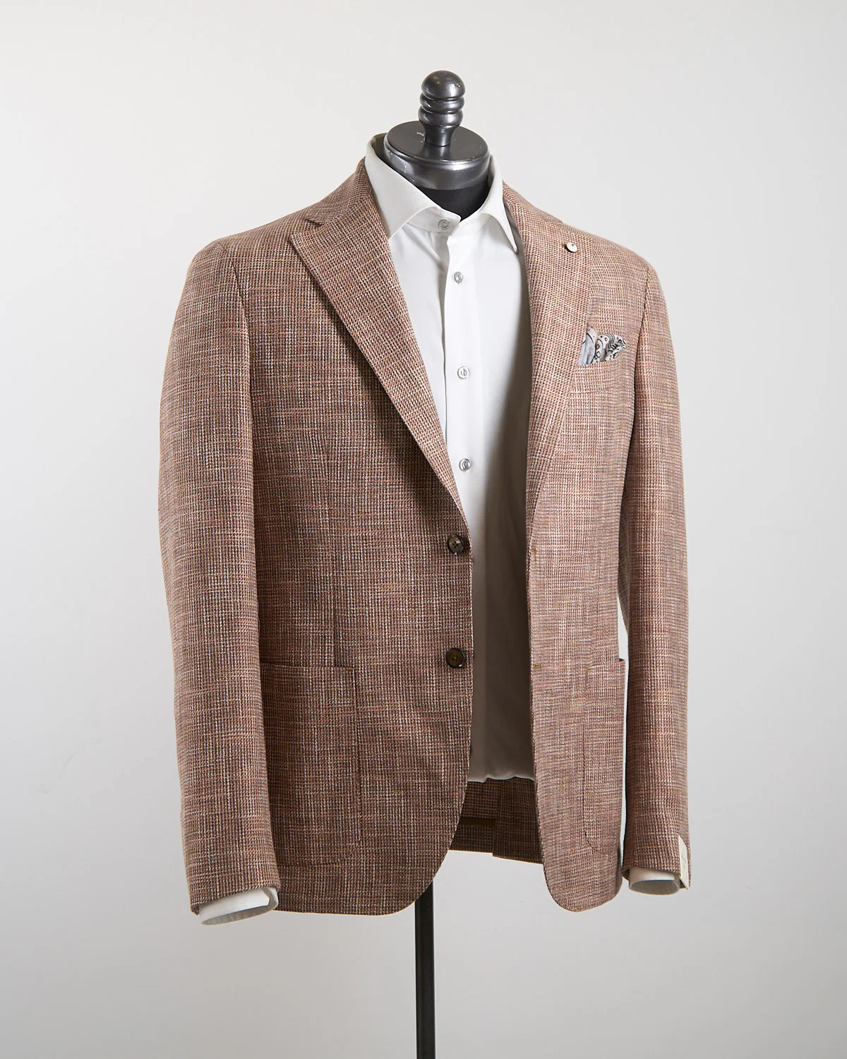 Cotton Linen & Wool Summer Textured Soft Jacket - Image 9