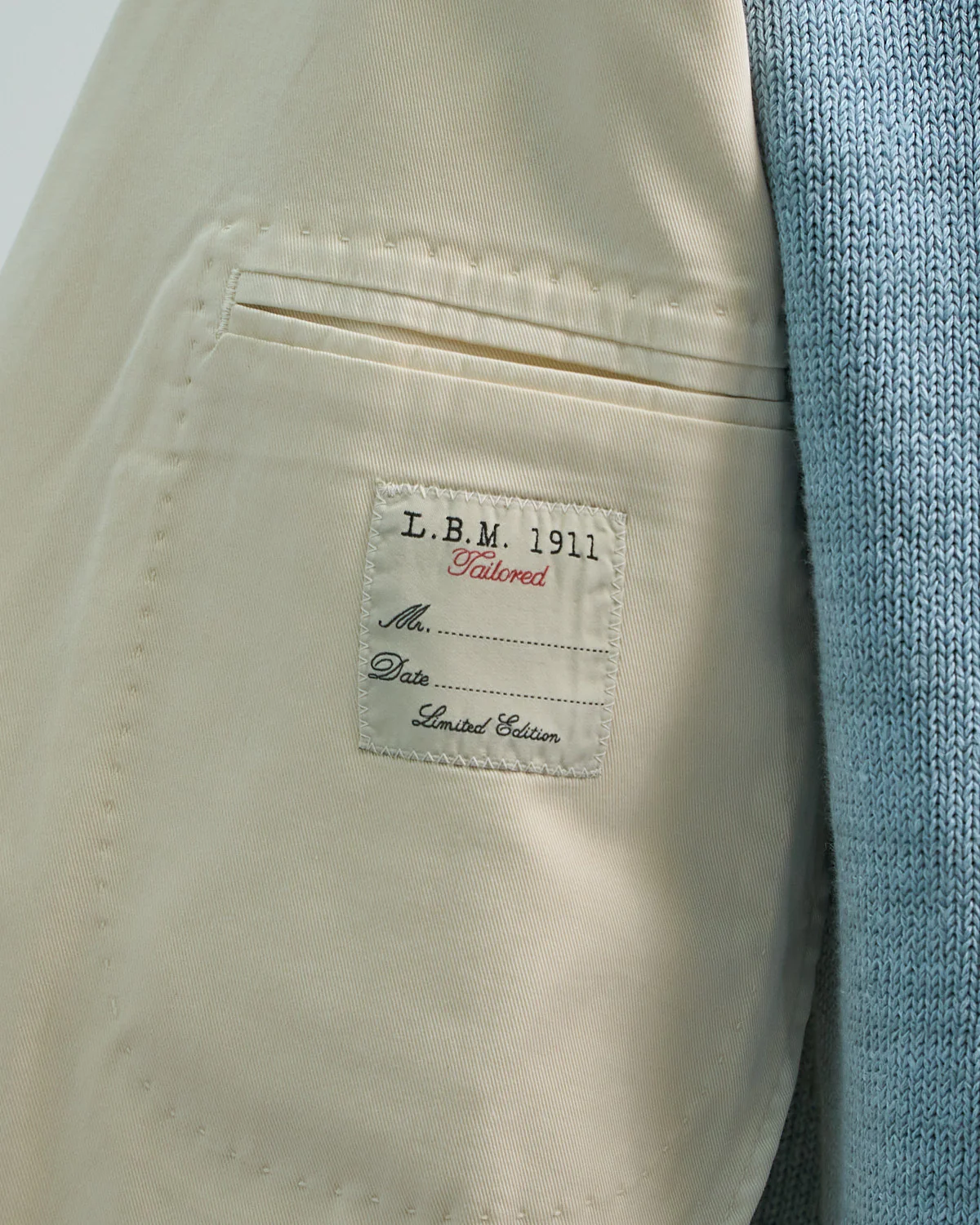 Stretch Cotton Twill Garment Dyed Soft Sport Jacket - Image 6