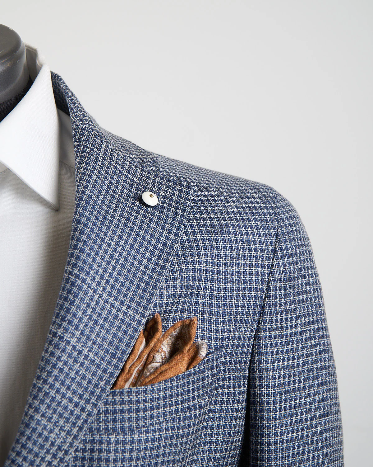 Summertime Hopsack Houndstooth Soft Jacket - Image 2