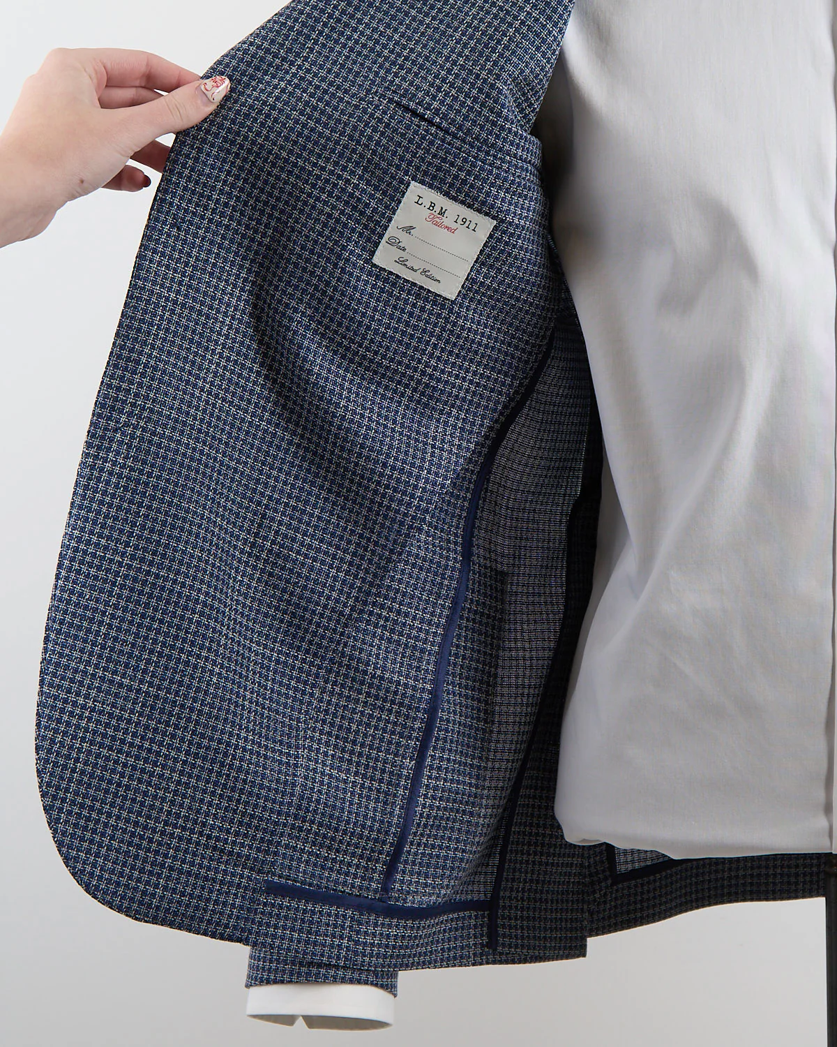 Summertime Hopsack Houndstooth Soft Jacket - Image 8