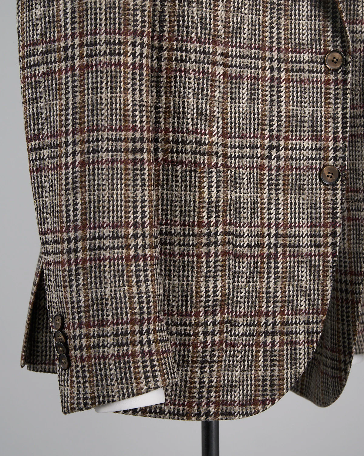 Wool Glencheck Sport Jacket - Image 10