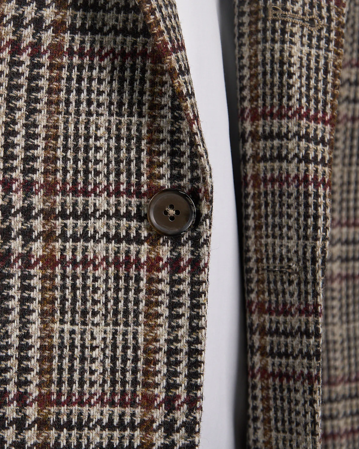 Wool Glencheck Sport Jacket - Image 8