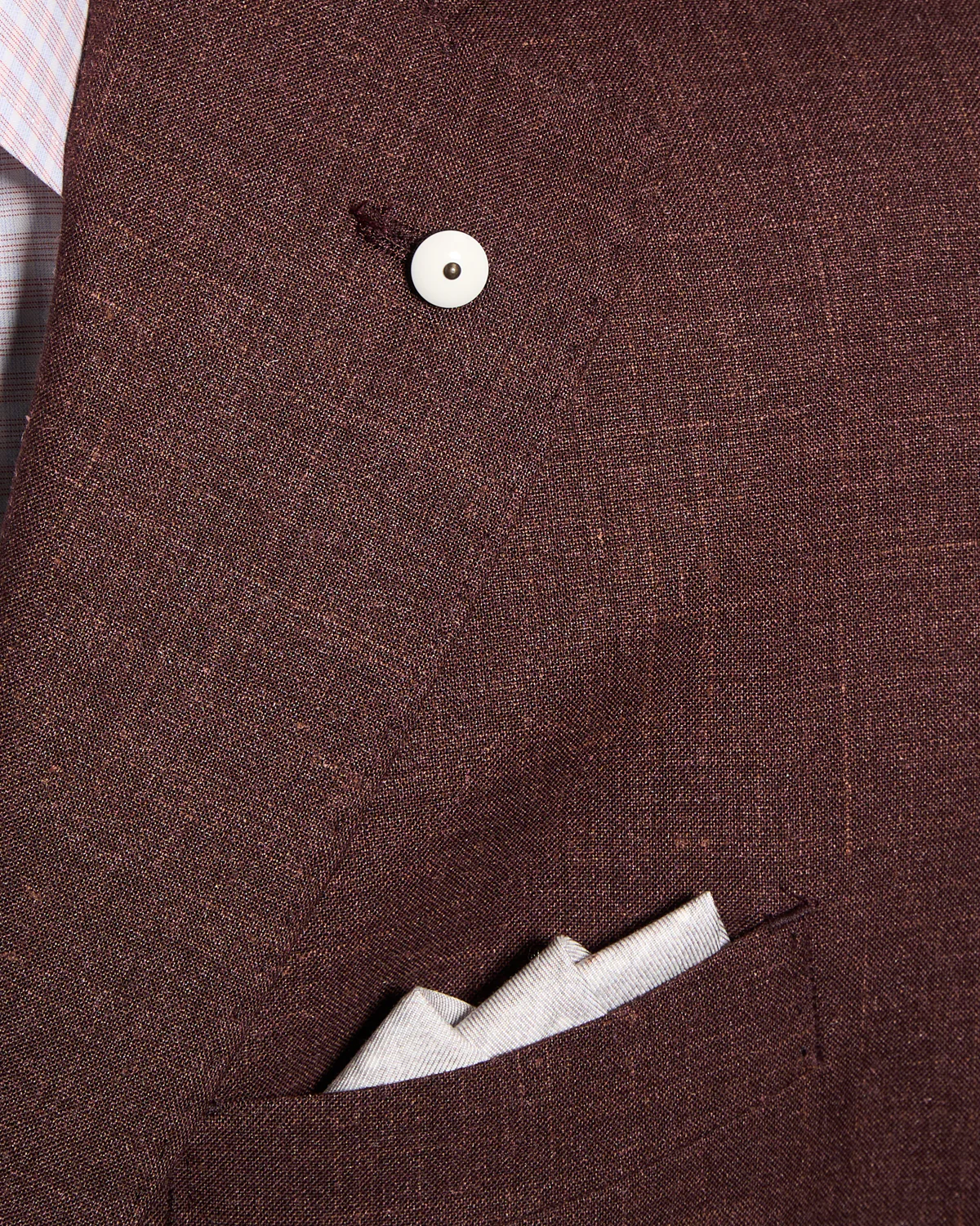 Wool-Silk-Linen Melange Sport Jacket - Image 5