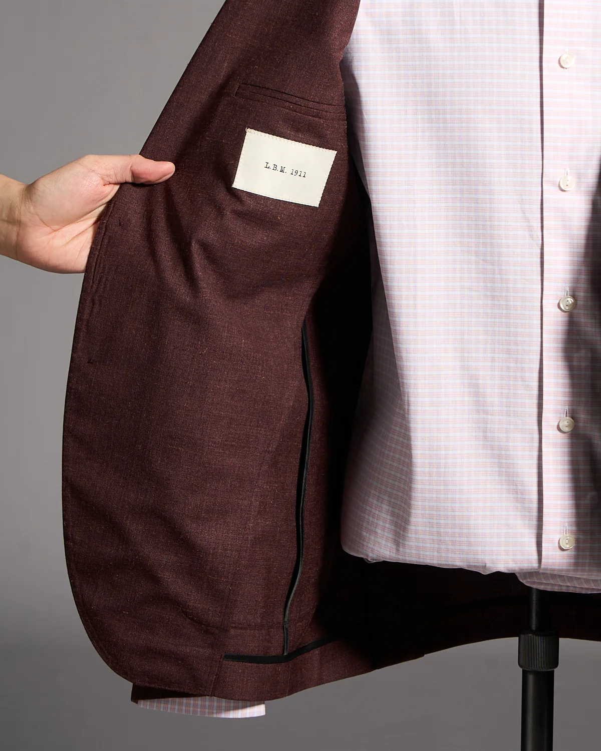 Wool-Silk-Linen Melange Sport Jacket - Image 8