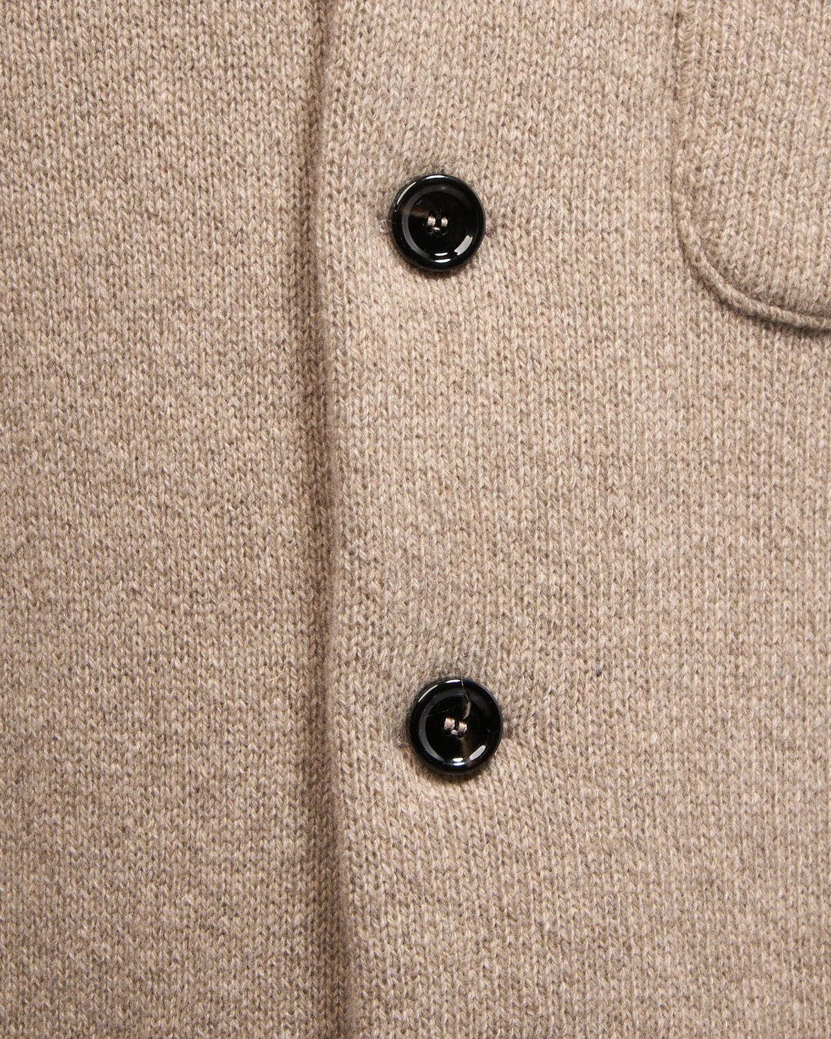 100% Cashmere Plush Sweater Jacket - Image 6