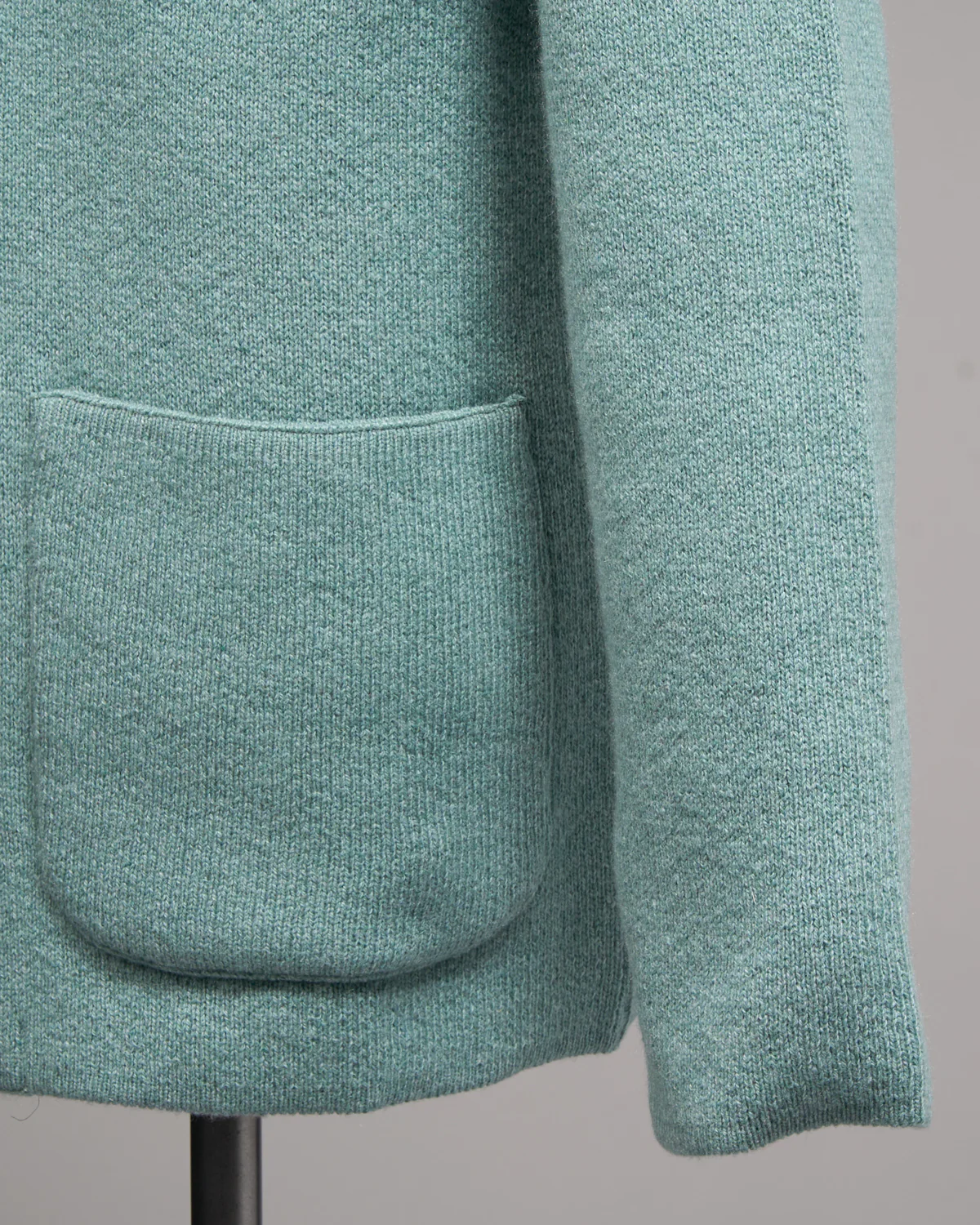 100% Cashmere Plush Sweater Jacket - Image 6