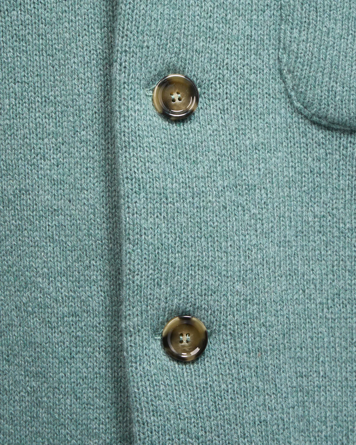 100% Cashmere Plush Sweater Jacket - Image 9