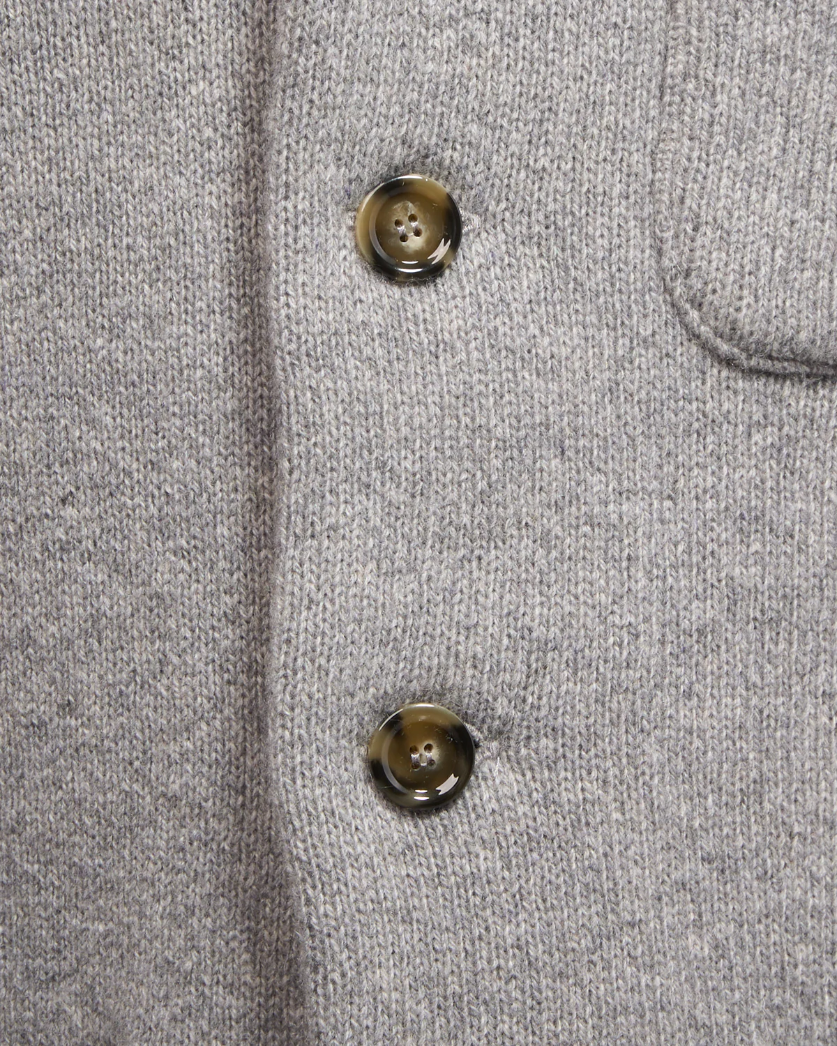 100% Cashmere Plush Sweater Jacket - Image 6
