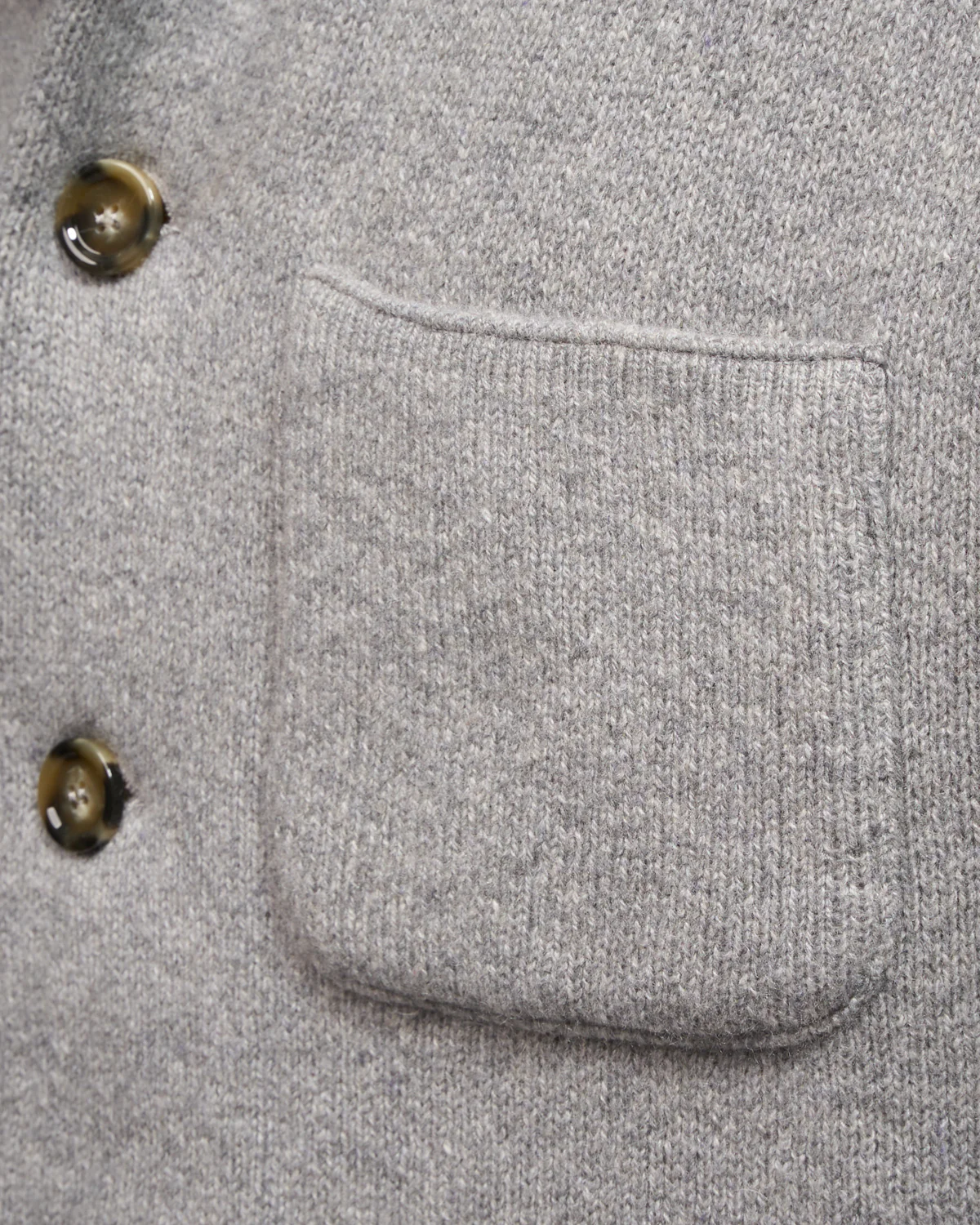 100% Cashmere Plush Sweater Jacket - Image 7
