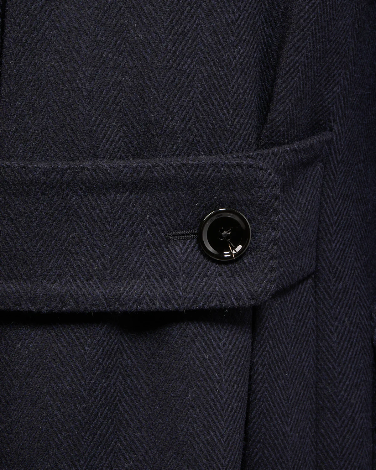 Double Breasted 'Ulster' Double Faced Wool Topcoat - Image 10