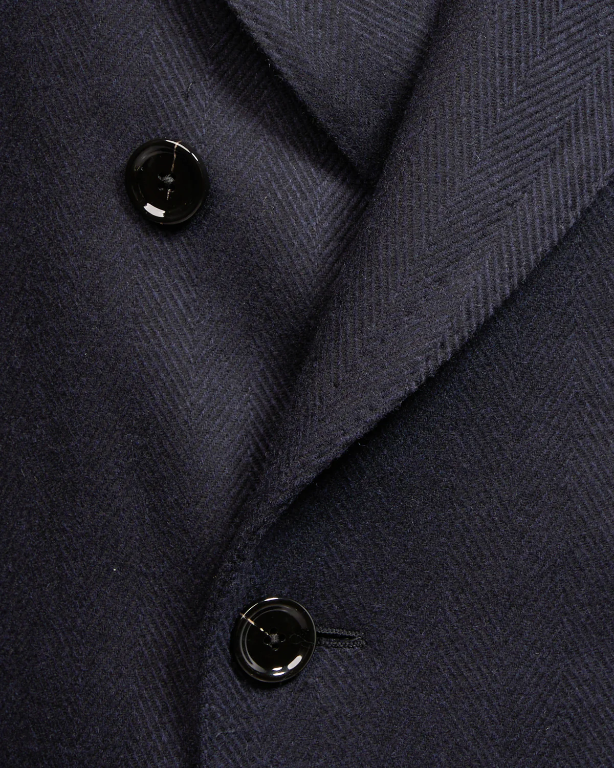 Double Breasted 'Ulster' Double Faced Wool Topcoat - Image 8