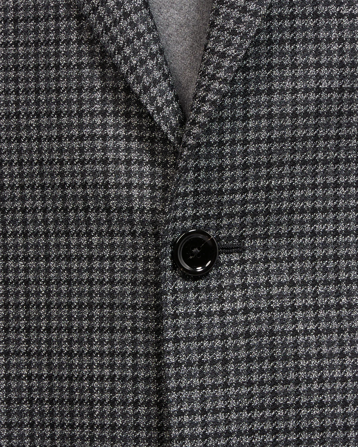 Elegant Houndstooth 'Iconic' Fit Twisted Wool Suit - Image 4