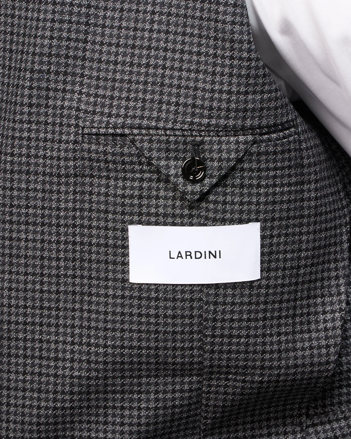 Elegant Houndstooth 'Iconic' Fit Twisted Wool Suit - Image 7