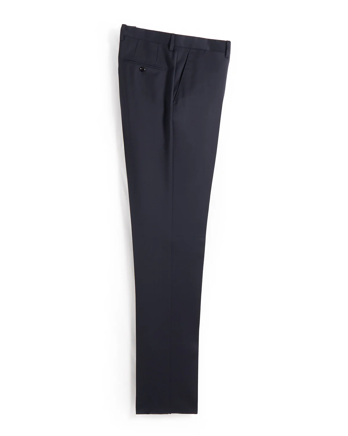 Natural Stretch Double Breasted 'Iconic' Navy Twill Hybrid Suit - Image 10