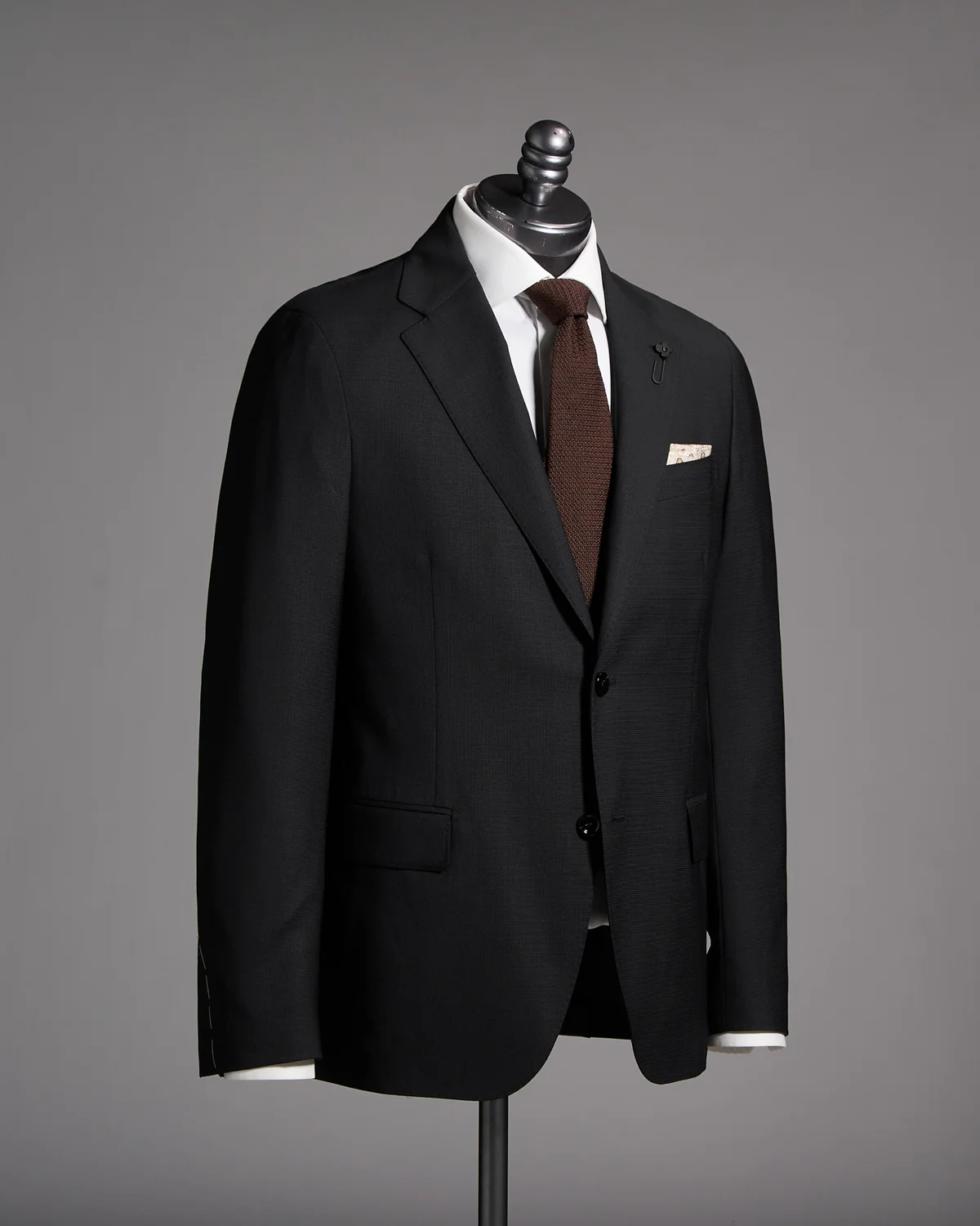 Natural Stretch 'Iconic' Wool Micro Pattern Suit