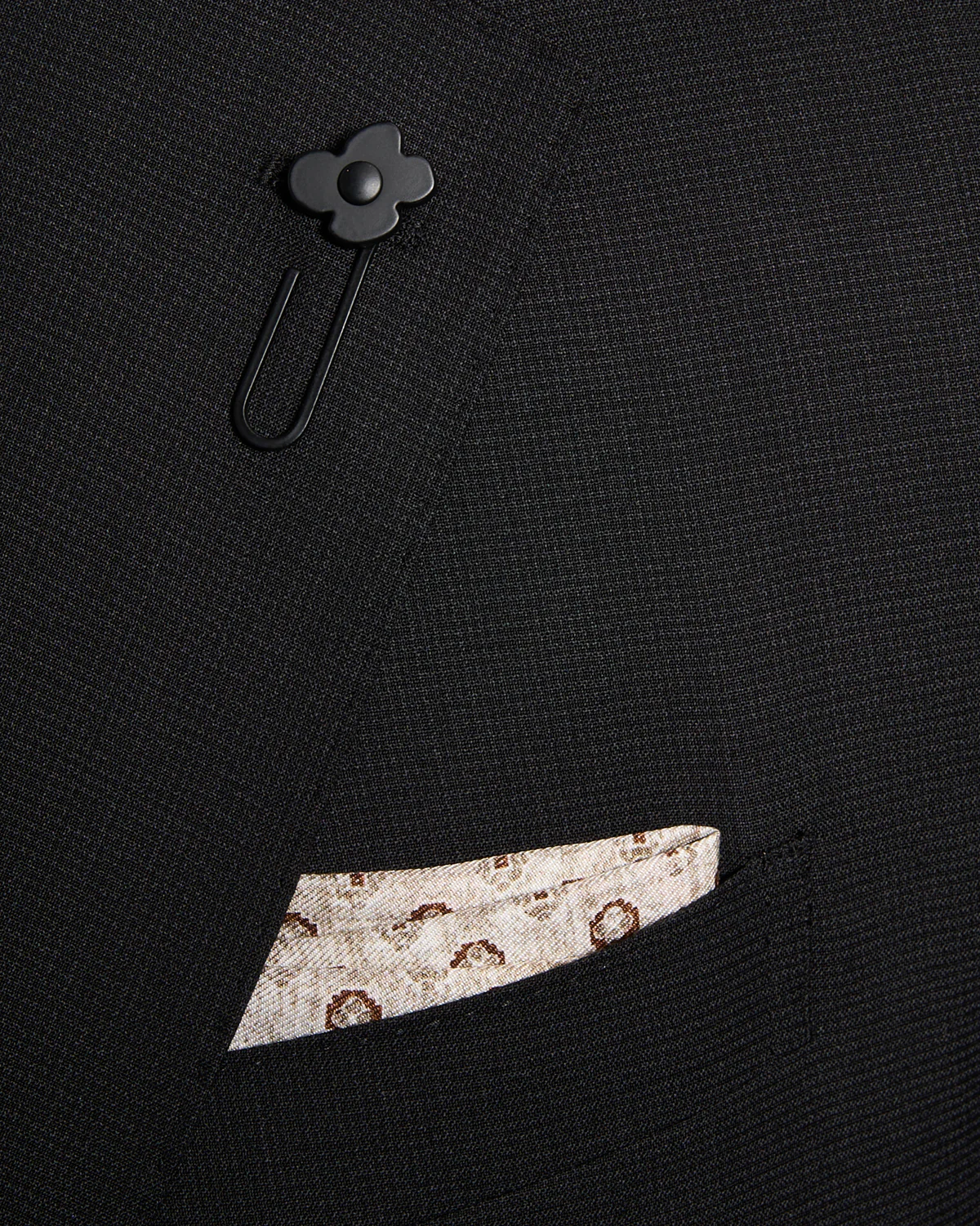 Natural Stretch 'Iconic' Wool Micro Pattern Suit - Image 5
