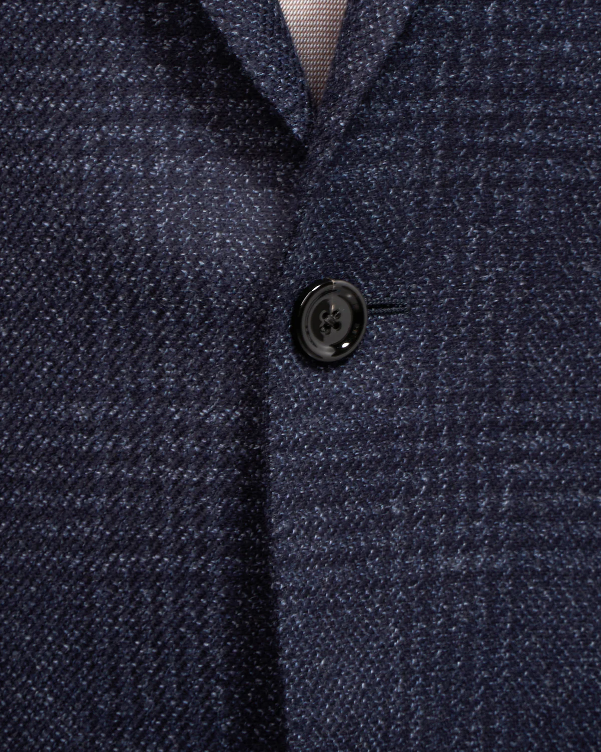 Navy Fine Tweed Glencheck 'Iconic' Fit Soft Sport Jacket - Image 5