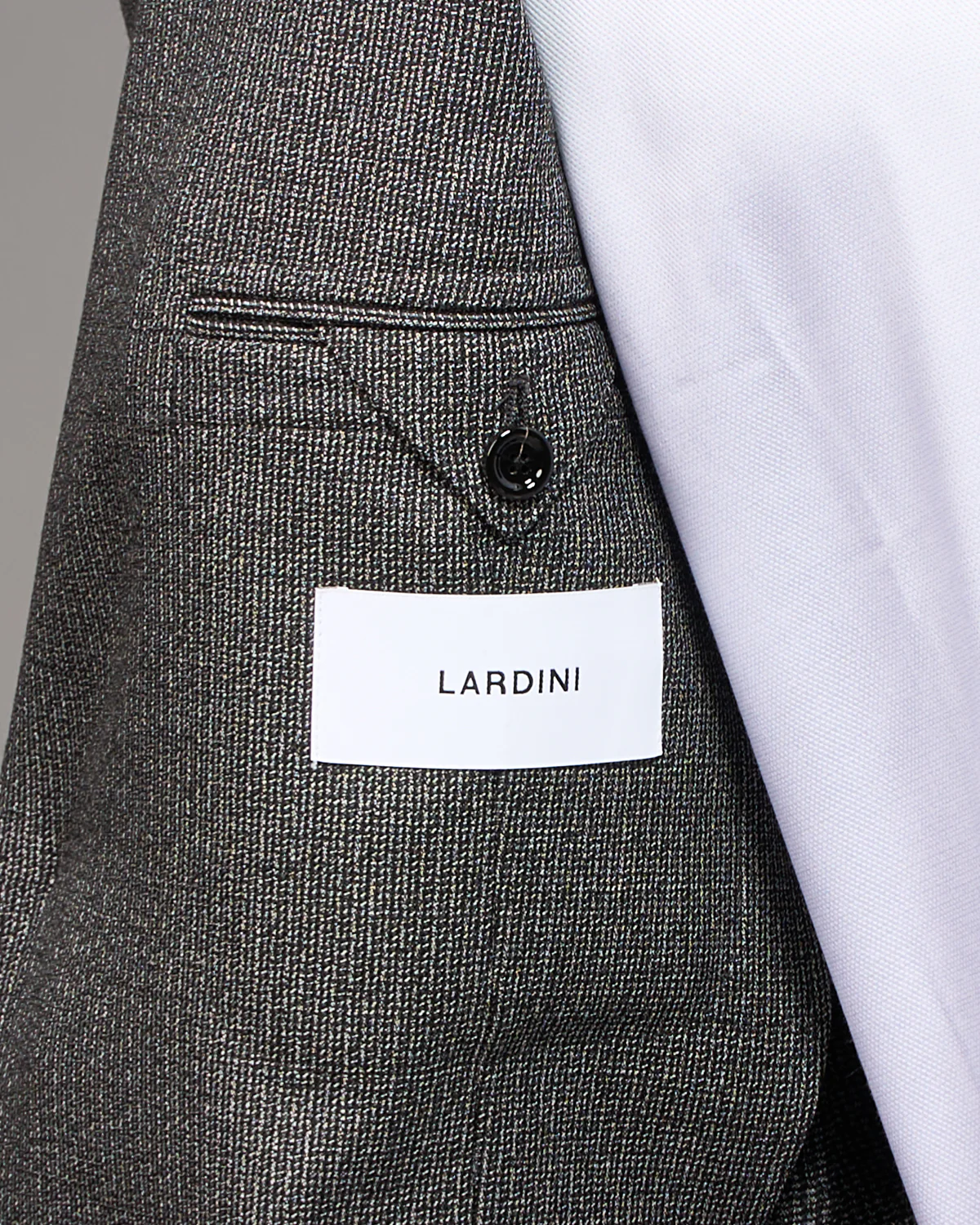 Peak Lapel 'Iconic' Fit Natural Stretch Wool Suit - Image 7