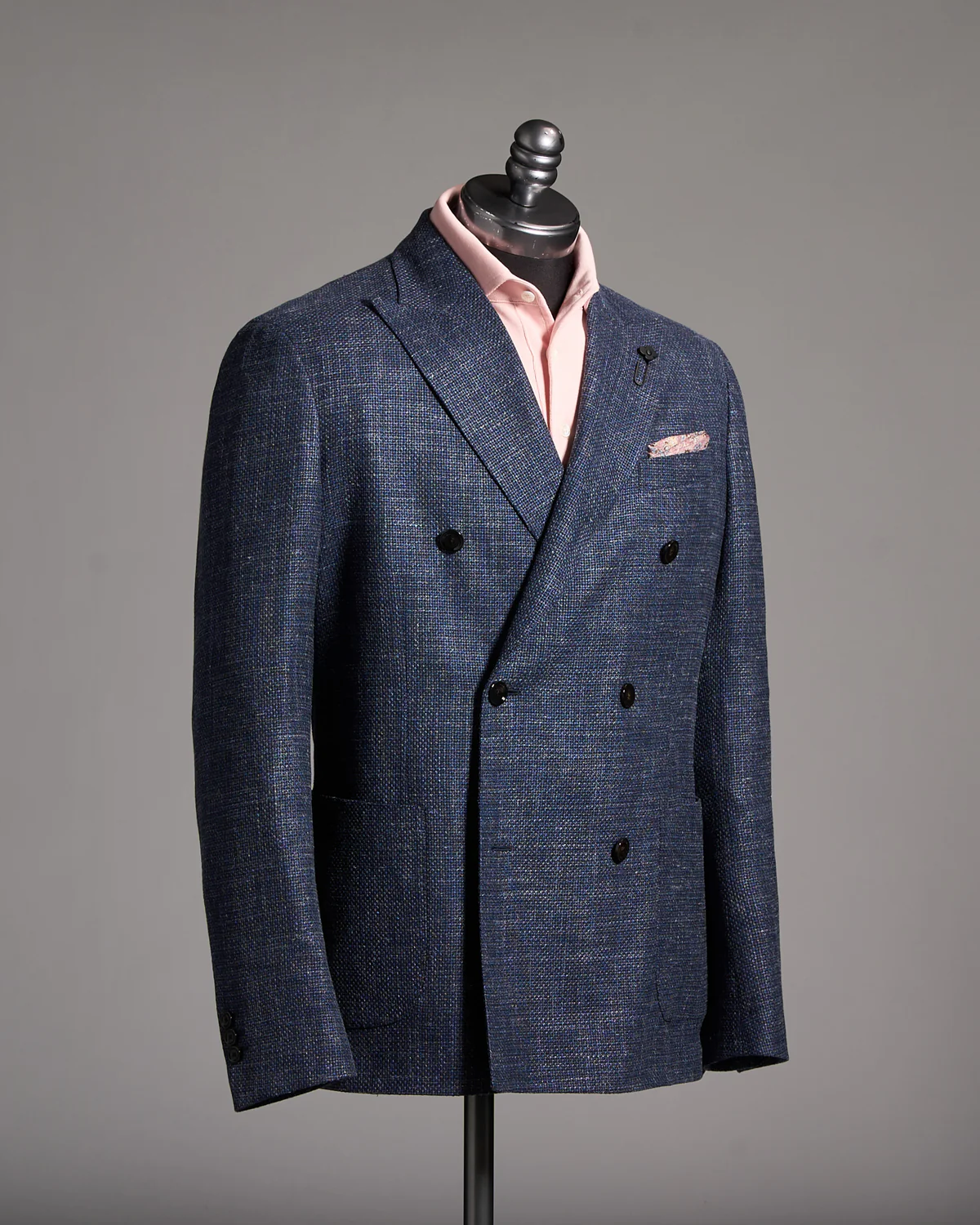 'summertime' Basketweave Double Breasted Sport Jacket