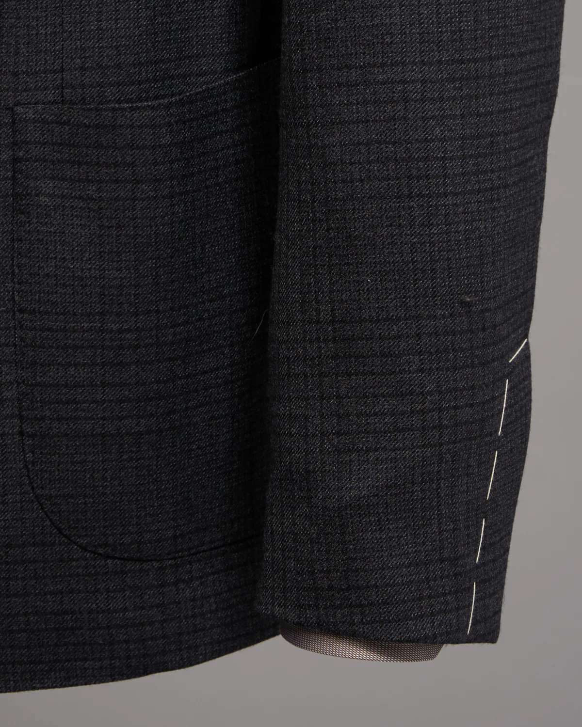 Tonal Check 'Iconic' Fit Soft Stretch Sport Jacket - Image 6