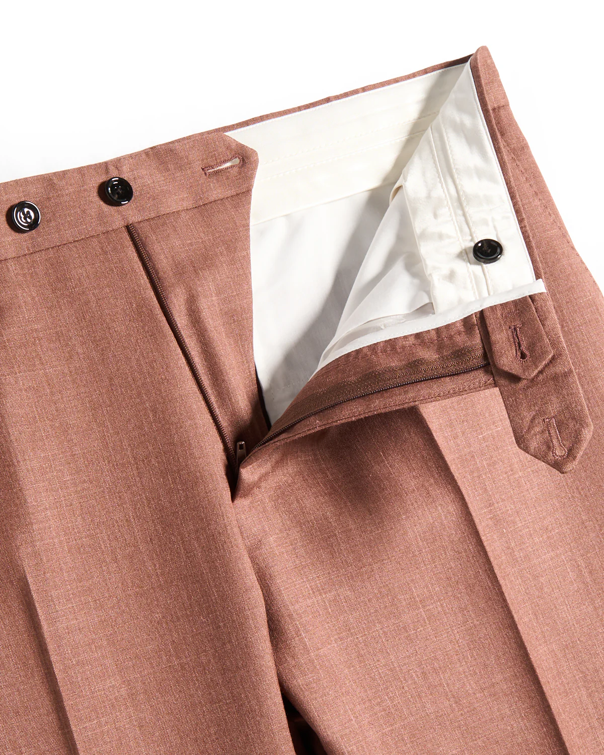 Wool Silk And Linen 'Iconic' Fine Twill Suit - Image 9