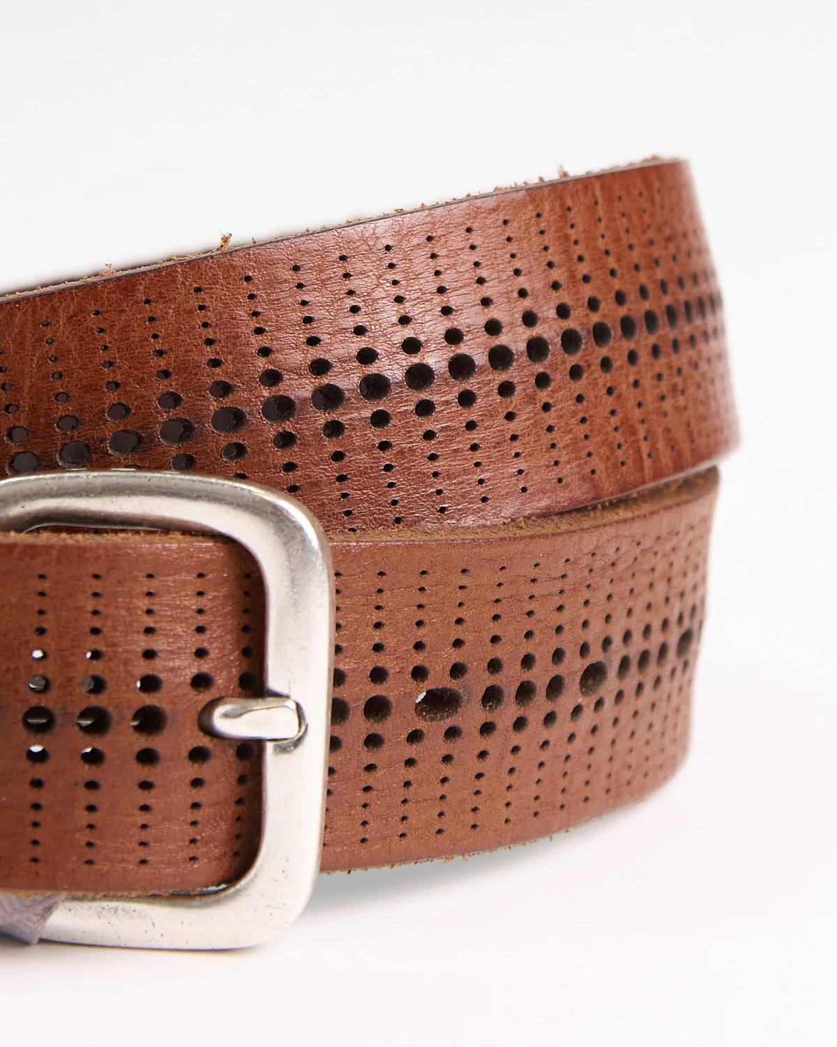 Laser Cut Cintura Piatta / Brown - Image 3