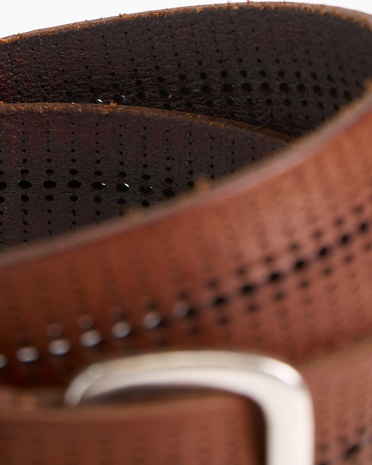 Laser Cut Cintura Piatta / Brown - Image 5